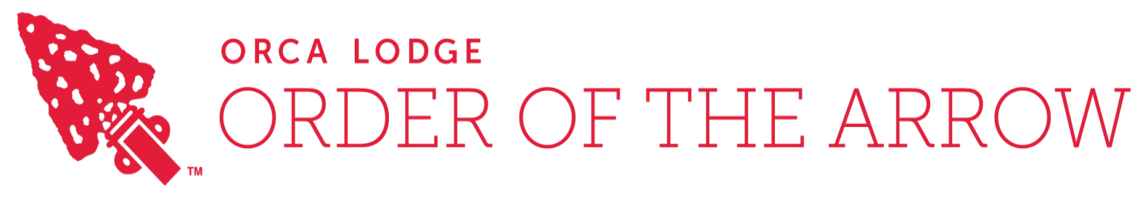 ORCA Lodge, Order of the Arrow banner